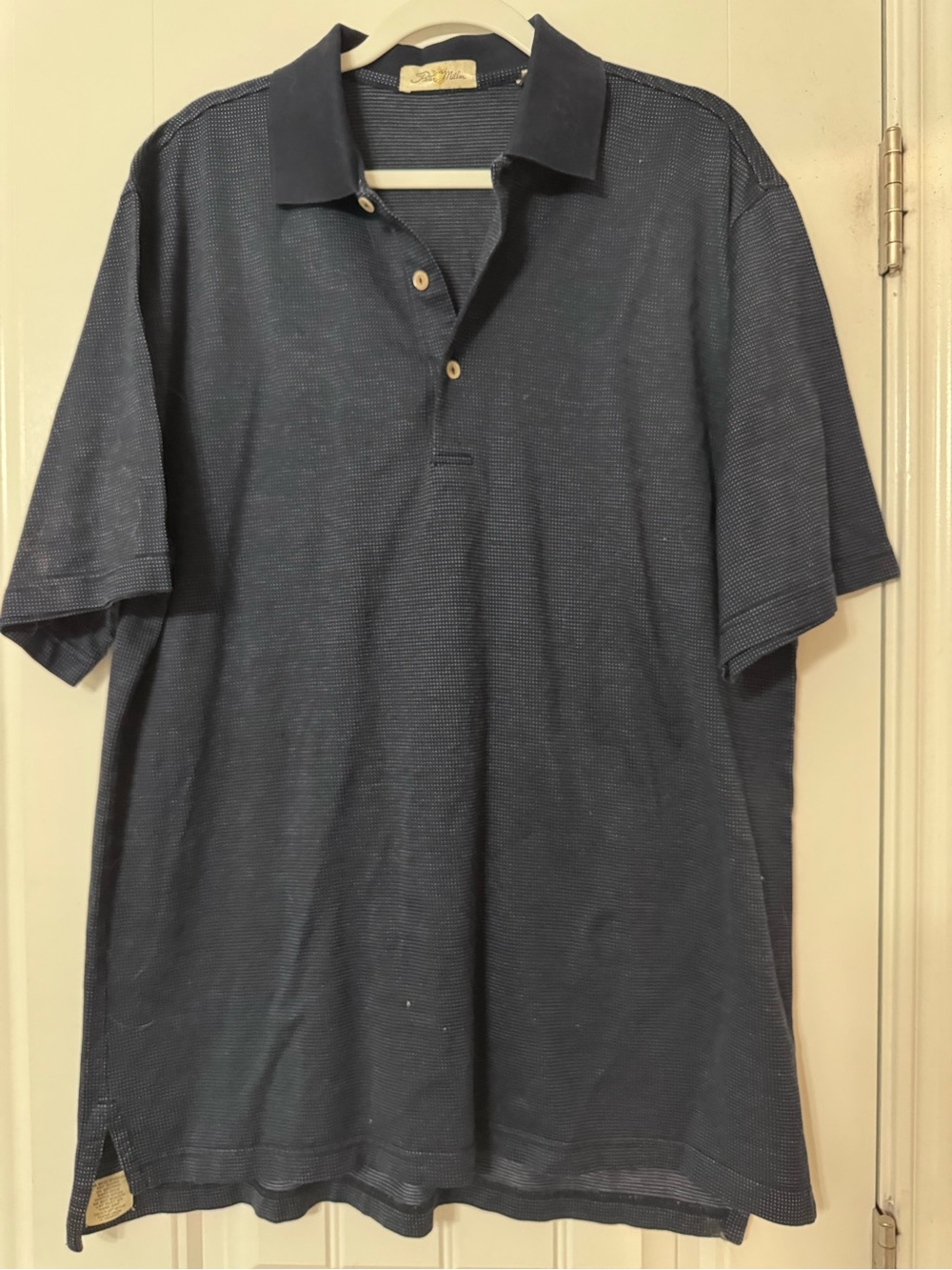Peter Millar Men's Navy Polo
